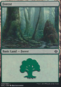 Forest 5 - Duel Decks : Anthology