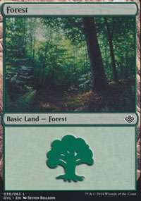 Forest 7 - Duel Decks : Anthology