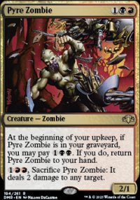 Pyre Zombie 1 - Dominaria Remastered
