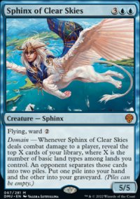 Sphinx of Clear Skies - Dominaria United