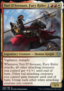 Tori D'Avenant, Fury Rider - Dominaria United