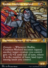 Radha, Coalition Warlord - Dominaria United
