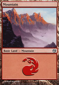 Mountain 3 - Duels of the Planeswalkers