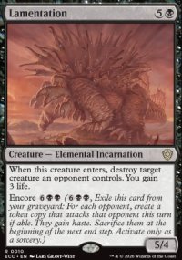 Lamentation - Lorwyn Eclipsed Commander Decks
