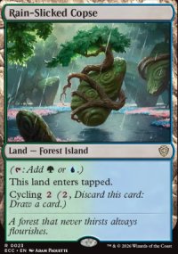 Rain-Slicked Copse - Lorwyn Eclipsed Commander Decks