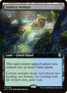 Sodden Verdure - Lorwyn Eclipsed Commander Decks
