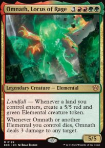 Omnath, Locus of Rage - Lorwyn Eclipsed Commander Decks