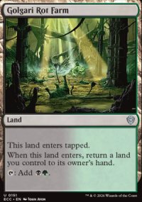 Golgari Rot Farm - Lorwyn Eclipsed Commander Decks