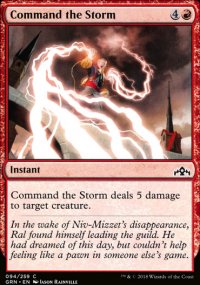 Command the Storm - Guilds of Ravnica