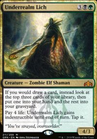 Underrealm Lich - Guilds of Ravnica