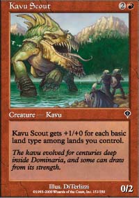 Kavu Scout - Invasion