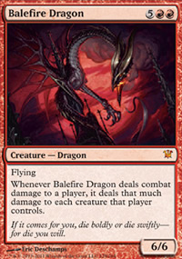 Balefire Dragon - Innistrad