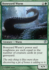 Boneyard Wurm - Innistrad