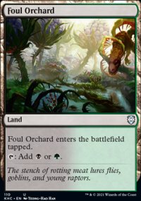 Foul Orchard - Kaldheim Commander Decks