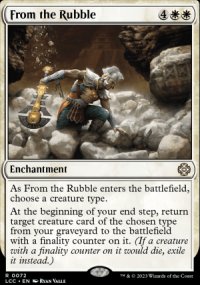 From the Rubble 2 - Lost Caverns of Ixalan Commander Decks