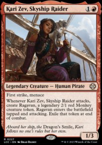 Kari Zev, Skyship Raider - Lost Caverns of Ixalan Commander Decks