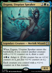 Zegana, Utopian Speaker - Lost Caverns of Ixalan Commander Decks
