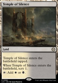 Temple of Silence - Lost Caverns of Ixalan Commander Decks