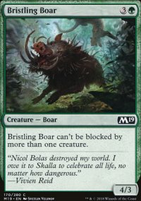 Bristling Boar - Magic 2019
