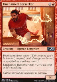 Unchained Berserker - Core Set 2020