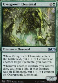 Overgrowth Elemental - Core Set 2020