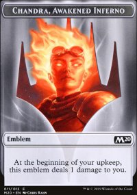 Emblem Chandra, Awakened Inferno - Core Set 2020