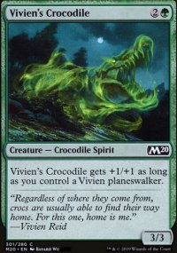Vivien's Crocodile - Core Set 2020