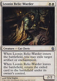 Leonin Relic-Warder - Mirrodin Besieged