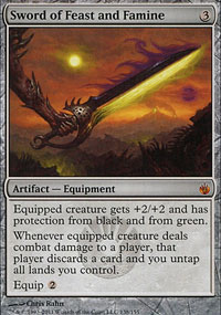Sword of Feast and Famine - Mirrodin Besieged