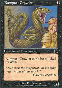 Rampart Crawler - Mercadian Masques