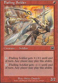 Flailing Soldier - Mercadian Masques