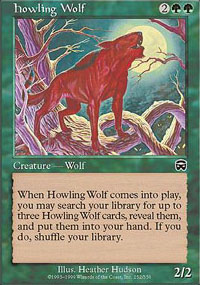 Howling Wolf - Mercadian Masques