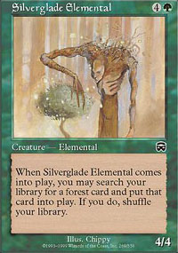 Silverglade Elemental - Mercadian Masques