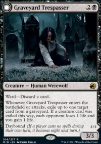 Graveyard Trespasser - Innistrad: Midnight Hunt