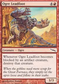 Ogre Leadfoot - Mirrodin