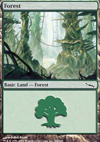 Forest 4 - Mirrodin