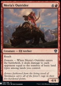 Meria's Outrider - Mystery Booster 2