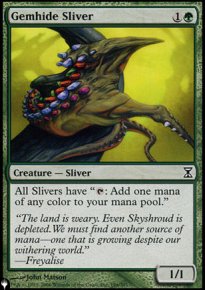 Gemhide Sliver - Mystery Booster 2