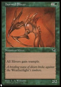 Horned Sliver - Mystery Booster 2