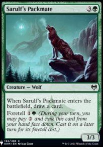 Sarulf's Packmate - Mystery Booster 2