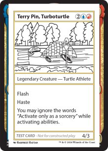 Terry Pin, Turboturtle - Mystery Booster 2