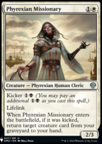 Phyrexian Missionary - Mystery Booster 2