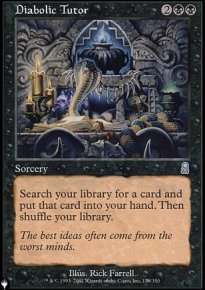 Diabolic Tutor - Mystery Booster 2