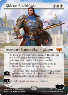 Gideon Blackblade - War of the Spark - Mythic Edition