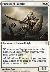 Puresteel Paladin - New Phyrexia