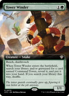 Tower Winder - Outlaws of Thunder Junction Commander Decks
