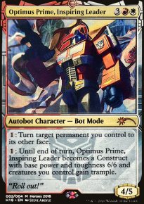 Optimus Prime, Inspiring Leader - Misc. Promos