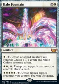 Halo Fountain - Planeswalker symbol stamped promos