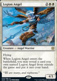 Legion Angel - Planeswalker symbol stamped promos