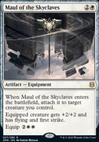 Maul of the Skyclaves - Planeswalker symbol stamped promos